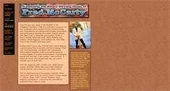 Desktop Screenshot of fredmccarty.com